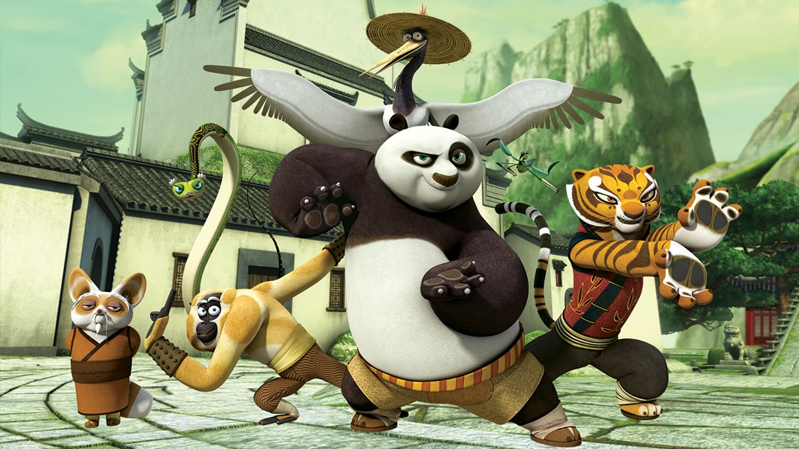 Kung fu panda 4 qartulad. Кунг фу Панда 1. Кунг-фу Панда неистовая пятёрка.