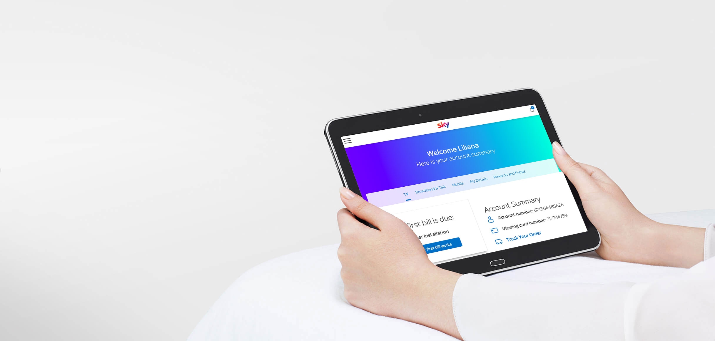 Login background image